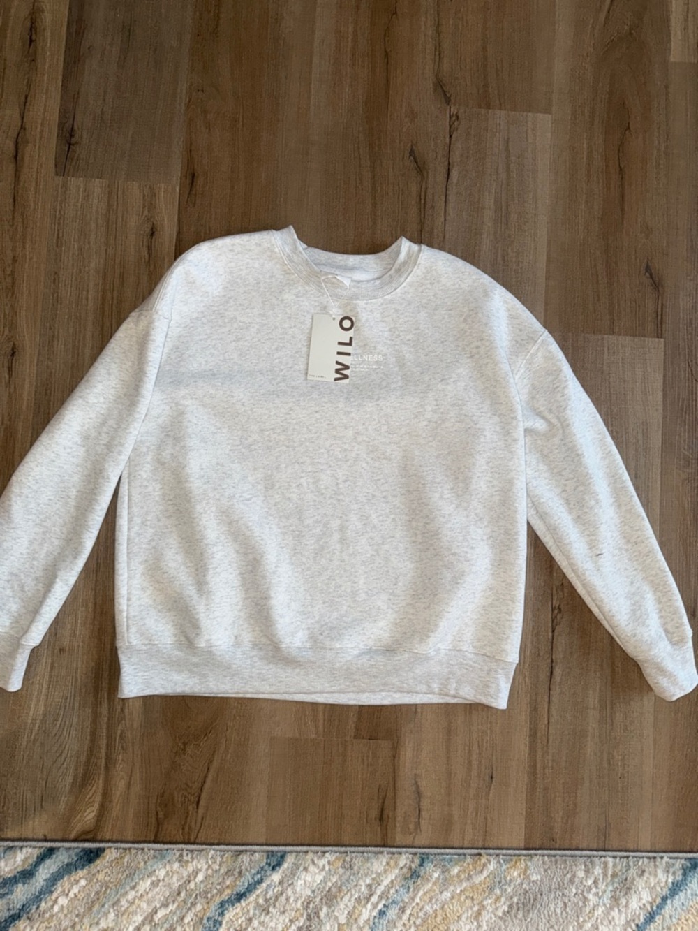Willo Heather Gray Crewneck Sweatshirt
